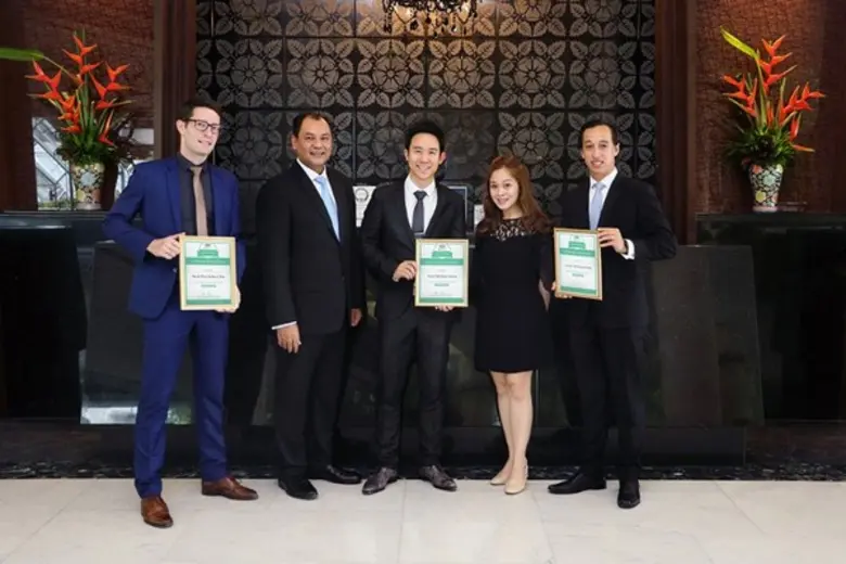 Royal Cliff Hotels Group celebrates receiving the 2...