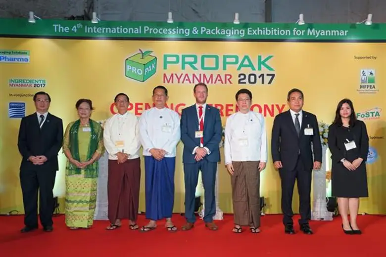 โพรแพ็ค เมียนมาร์ 2017 ประสบความสำเร็จสูง เผยนักธุรกิจไทย-เทศ ขนนวัตกรรมเครื่องจักรอุตสาหกรรมและเทคโนโลยีการผลิตล่าสุดร่วมโชว์
