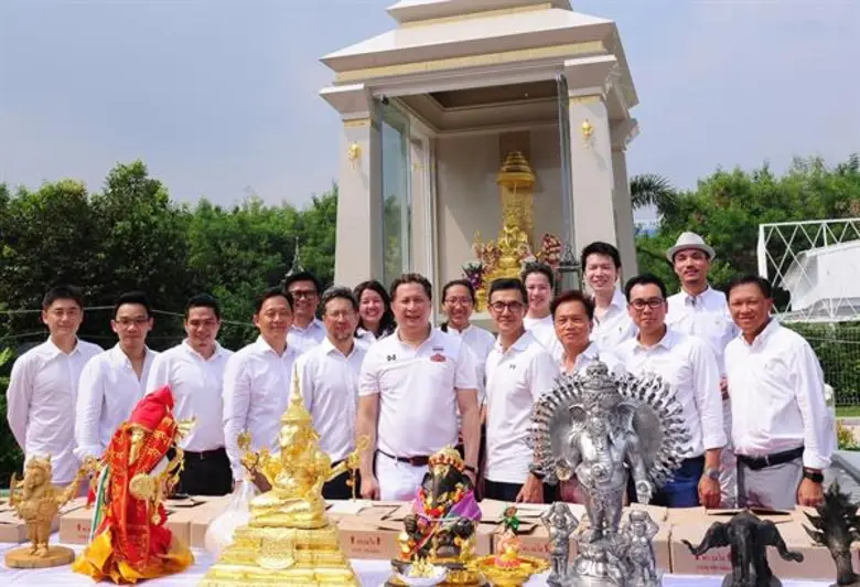 ""MONO29 จัดตั้งและทำพิธีบรวงศาลพระพิฆเนศ...