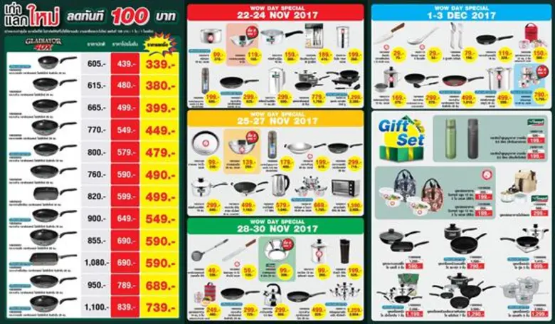 ลดกระหน่ำแบบสุดคุ้ม ลดสูงสุดถึง 70% ส่งท้ายปีในงาน 'ซีกัล แกรนด์ เซลล์ 2017’