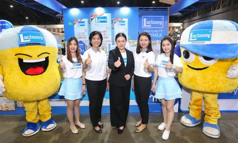 ผลิตภัณฑ์นมถั่วเหลืองตรา "แลคตาซอย" โดย น...