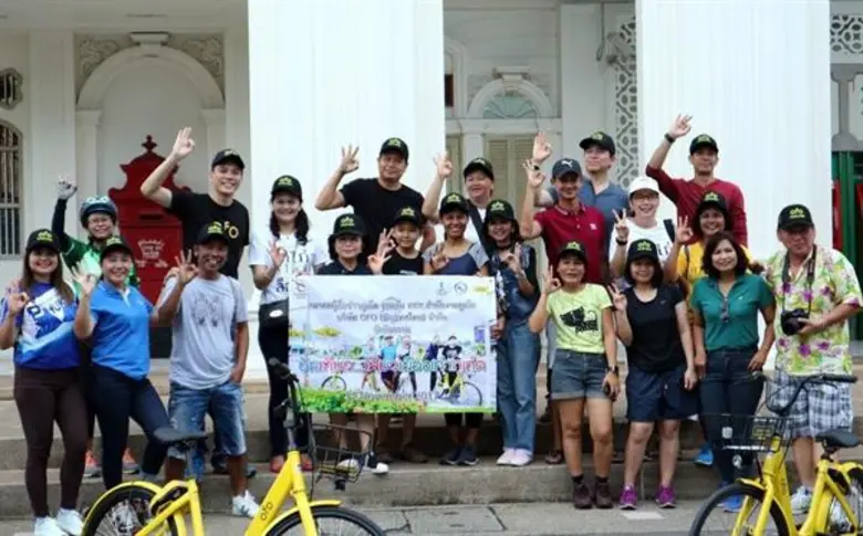 ofo (โอโฟ่)32จับมือ ททท.สำนักงานภูเก็ต พร้อมด้วย สมาคมผู้สื่อข่าวภูเก็ต ส่งเสริมการท่องเที่ยวเมืองภูเก็ต จัดกิจกรรม “ปั่นเที่ยว…เฟี้ยวเมืองเก่าภูเก็ต”