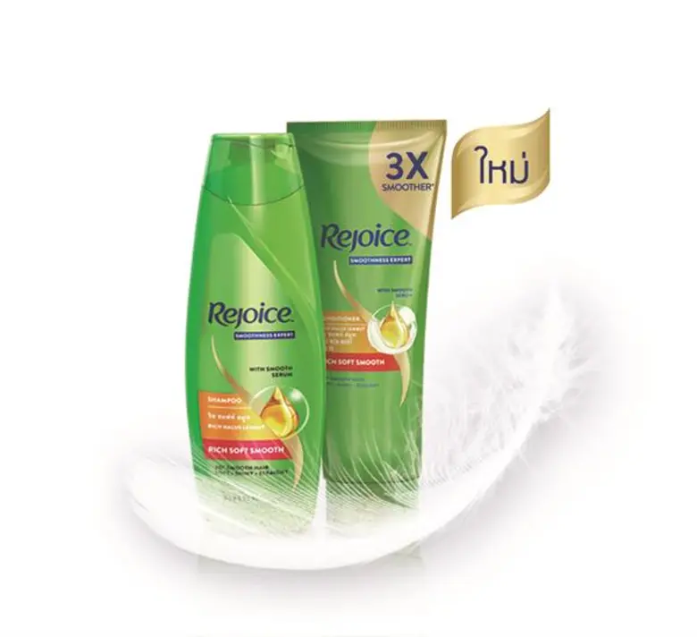 รีจอยส์ (Rejoice) แบรนด์ผลิตภัณฑ์ดูแลเส้น...