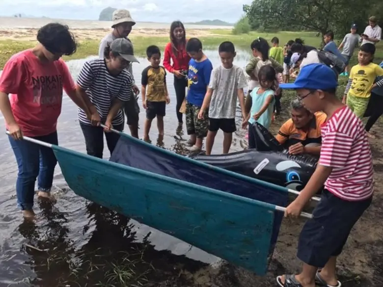 กลุ่ม Nature Space เข้าศึกษาเรียนรู้เรื่องสัตว์ทะเล
