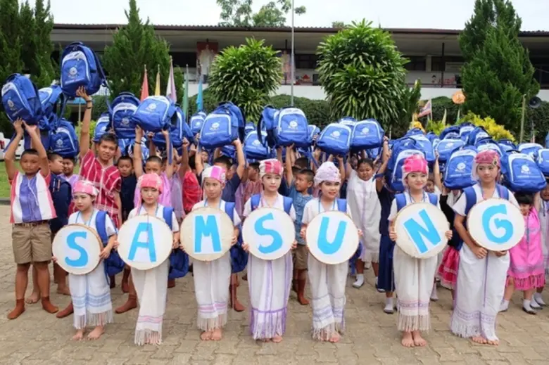 โครงการไทยซัมซุงประกันชีวิต เพื่อน้องได้เรียน ปี 6