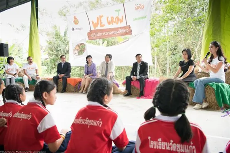 ปฏิบัติการถาดหลุมสีเขียว ส่งเสริมอาหารกลางวันโรงเรียนให้ยั่งยืน ปลอดภัย ใช้วัตถุดิบปลอดสารเคมี