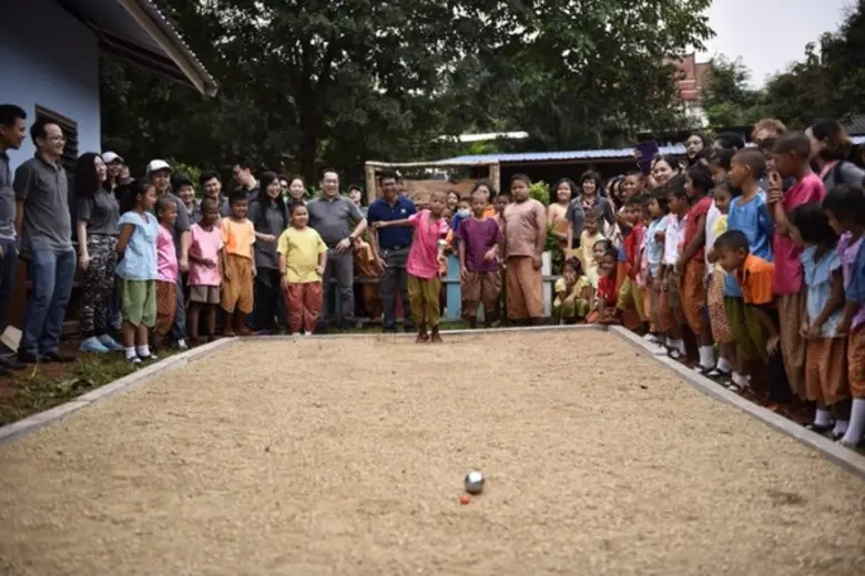 TCELS จัดกิจกรรมสานฝันเพื่อน้อง ปันน้ำใจจากพี่สู่น้อง รร.บ้านถ้ำดาวดึงส์