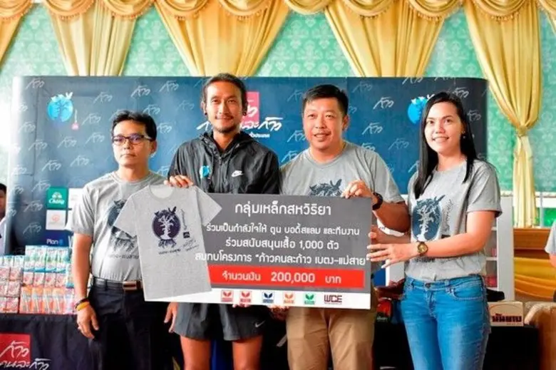 ผู้บริหารและพนักงานกลุ่มเหล็กสหวิริยาร่วม...