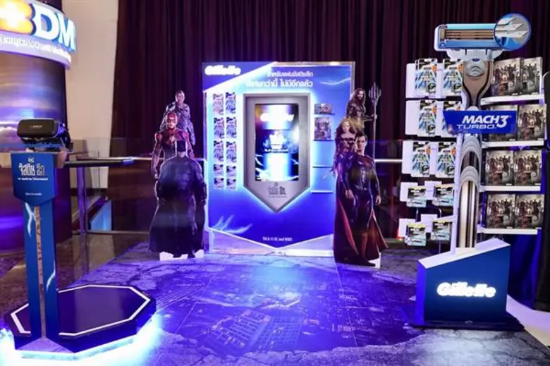 ยิลเลตต์ ได้จับมือกับหนัง ซูเปอร์ ฮีโร ฟอ...