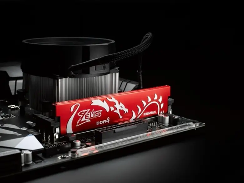 Kingmax แรมที่สร้างขึ้นด้วยความเร็วและความสวยงาม