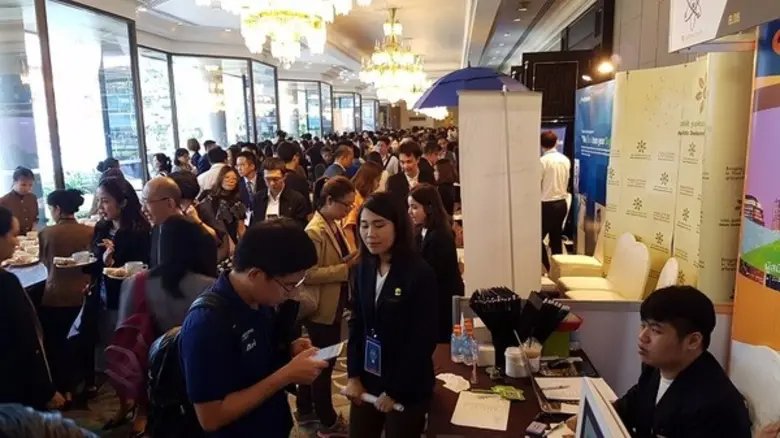 นวัตกรรมที่โดดเด่นของ eJobfair-งานนัดพบแรงงานออนไลน์เรียลไทม์ ได้รับเสียงตอบรับเป็นอย่างดีจากผู้ประกอบการและผู้บริหารด้าน HR ในงาน PMAT HR Forum 2017
