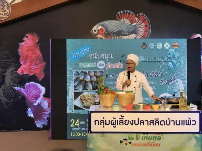 สมาคมผู้เพาะเลี้ยงปลาไทยจับมือสมาคมภัตตาคารไทย ส่งเสริมบริโภคปลาสลิดคุณภาพ