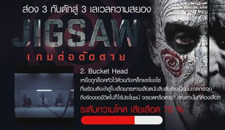 Movie Guide: “JIGSAW” อัพดีกรีความเหี้ยม เผย 3 กับดักมรณะ สู่เกมสยองเกมครั้งใหม่