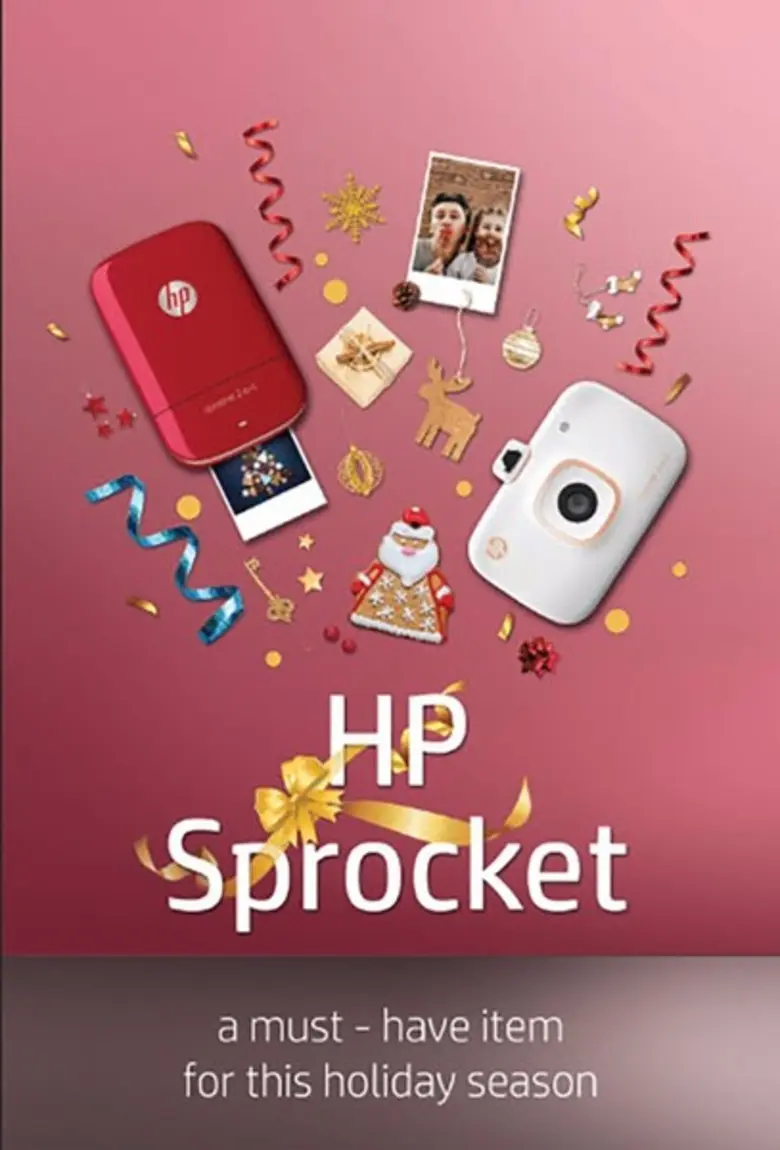 HP Sprocket Photo Printer ปริ๊นเตอร์ภาพขน...