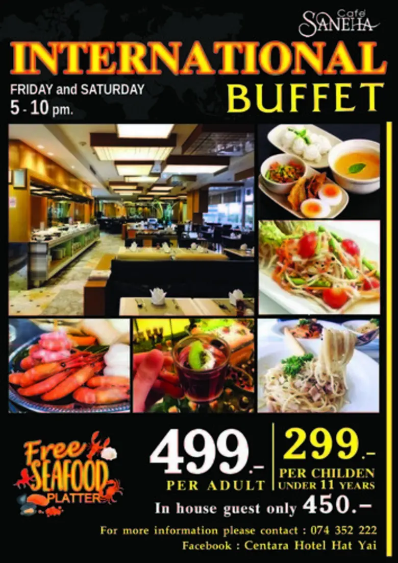 กลับมาอีกครั้ง Dinner International Buffe...