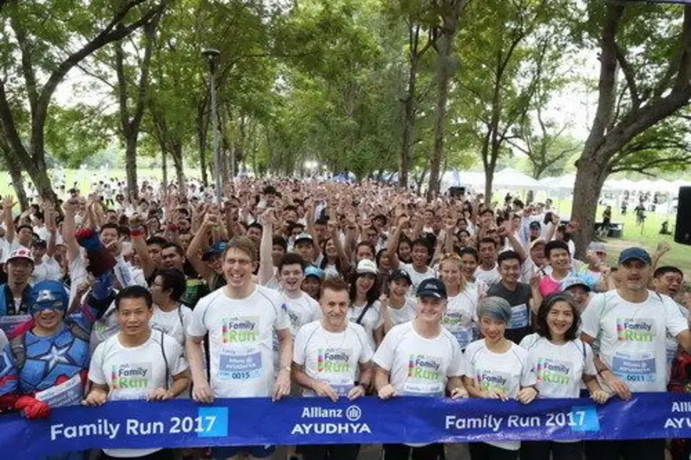 อลิอันซ์ อยุธยา จัดงาน แฟมิลี่ รัน วิ่งฟิ...
