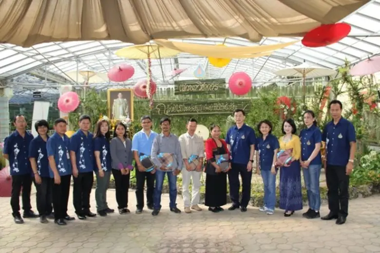 เปิดกิจกรรม “รู้รักษ์กล้วยไม้ถวายพ่อ”