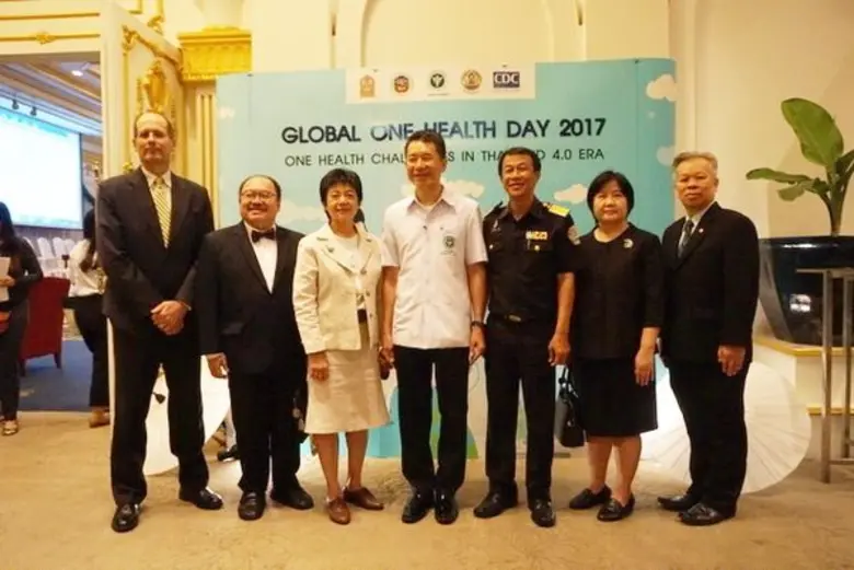 ไทยพร้อมรับมือโรคจากสัตว์สู่คน “Global One Health Day 2017”