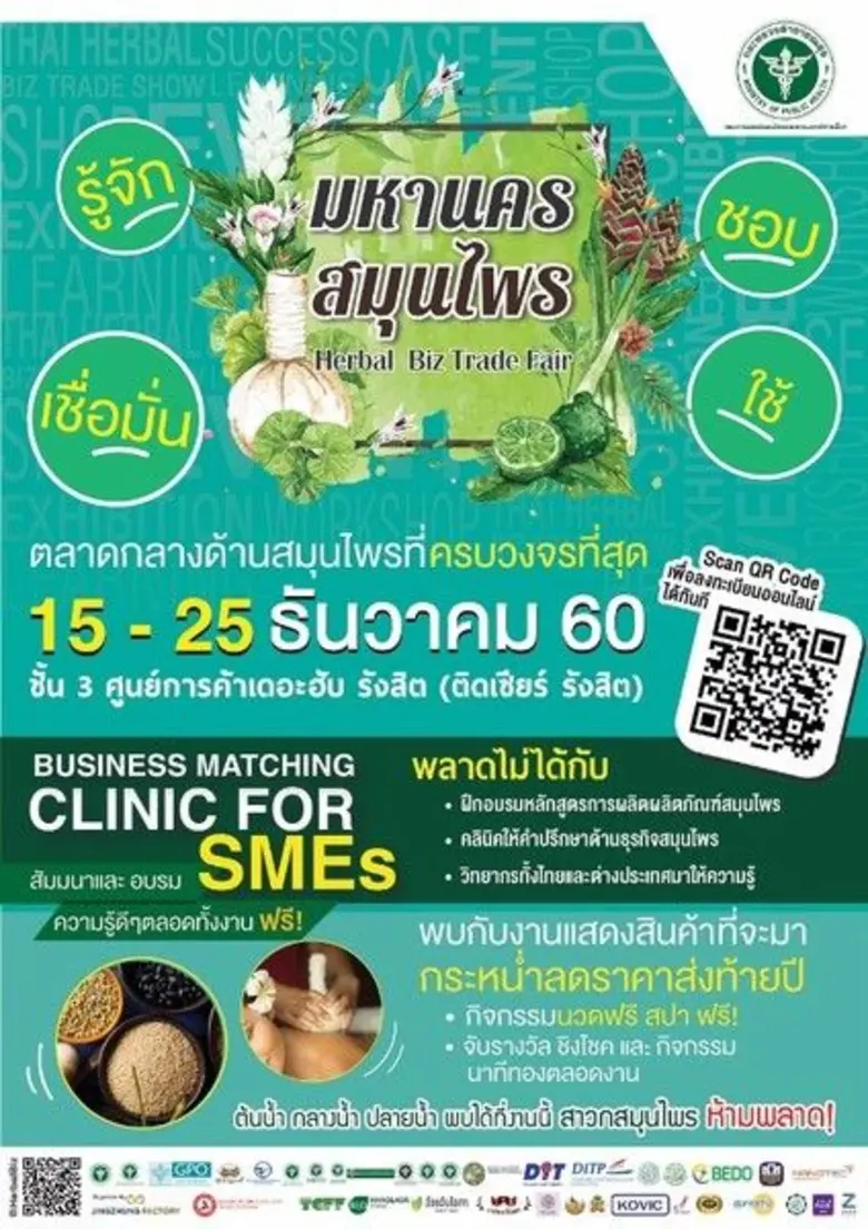 สัมผัสเสน่ห์สมุนไพรไทยอย่างลึกซึ้งกว่าครั...