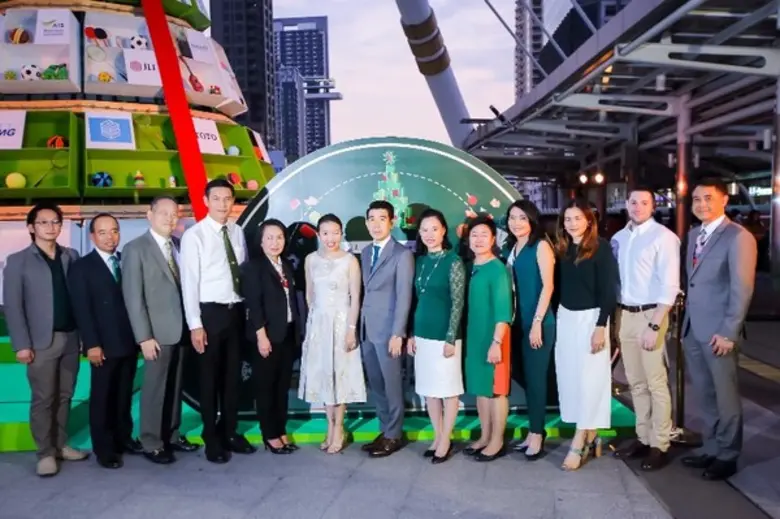 ทีซีซี แลนด์ แอสเสท เวิรด์ สร้างสรรค์ต้นคริสต์มาสแห่งการให้ มอบความสุขส่งท้ายปีกับกิจกรรม “A SATHORN DISTRICT CHARITY CHRISTMAS TREE”