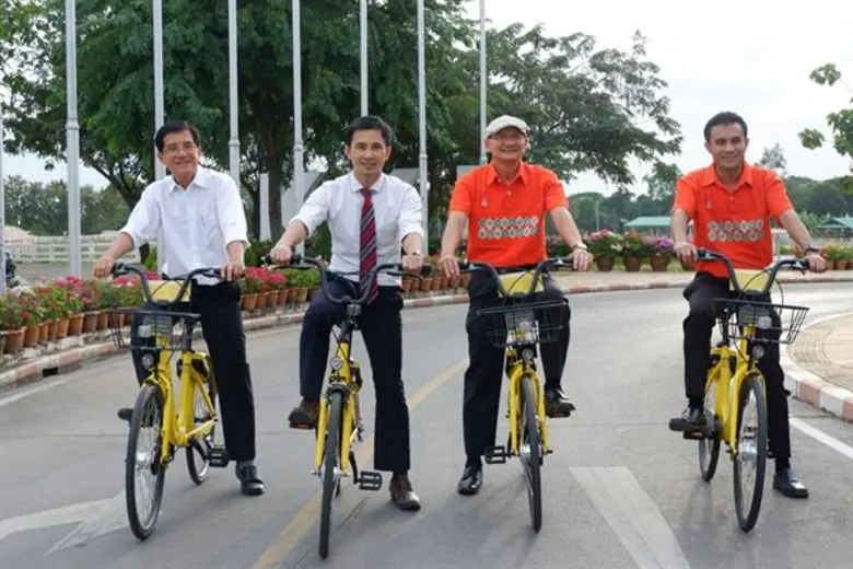 จักรยาน ofo รุกสมาร์ทซิตี้ลำดับที่ 3 เปิดให้บริการแล้วที่ ม.ขอนแก่น