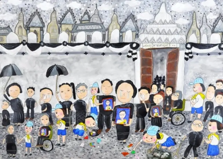 เยาวชนไทย สานต่อพระราชปณิธานในหลวง รัชกาลที่ ๙ รวมพลังความดี สร้างสังคมไทยให้น่าอยู่