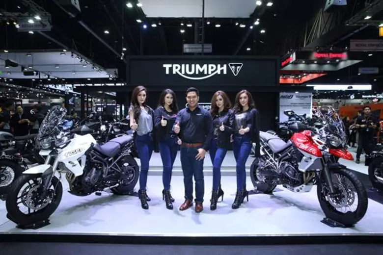 ไทรอัมพ์ มอเตอร์ไซเคิลส์ เผยยอดจองและจำหน...