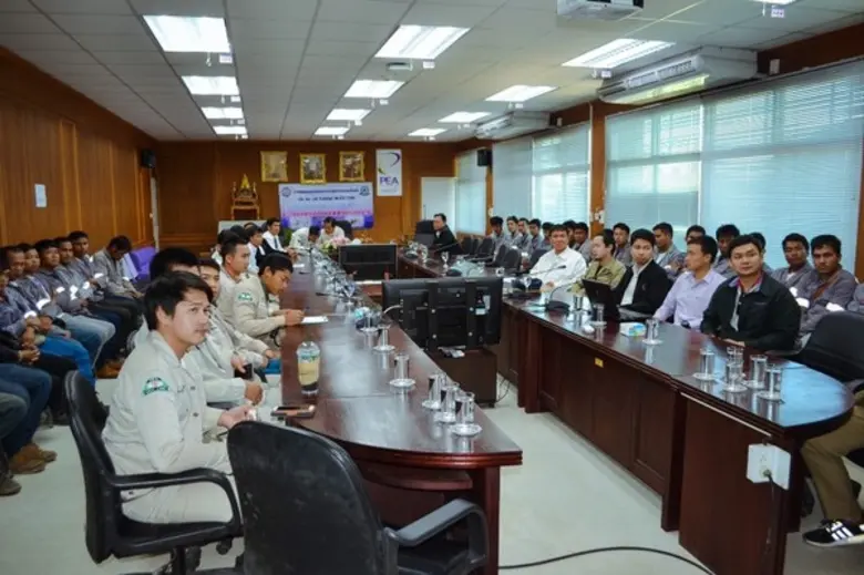 PEA อำเภอเสลภูมิ จังหวัดร้อยเอ็ด และการไฟฟ้าในสังกัด จัดอบรมทบทวนทักษะการปฏิบัติงานระบบไฟฟ้า