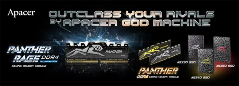 สองไอเทมโปรดของเหล่า PC Modder : Apacer PANTHER Series-DDR4 และ SSD