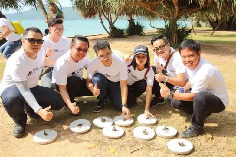 แอกซ่าปลูกปะการัง คืนระบบนิเวศให้ท้องทะเล