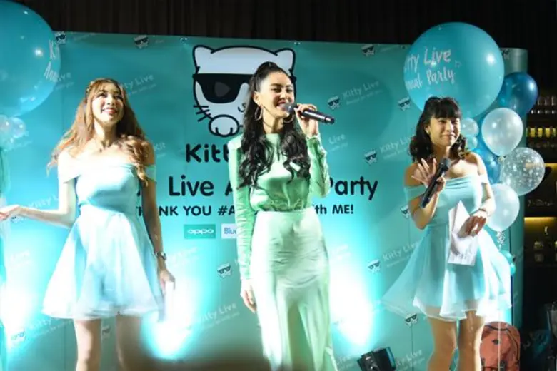 Kitty Live ประเทศไทย จัดงานขอบคุณผู้สนับสนุน และสื่อมวลชน “Kitty Live Annual Party” พร้อมโชว์สุดพิเศษจาก “ใหม่” ดาวิกา