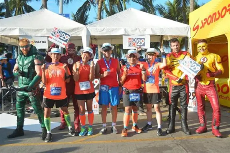 “MONO 29” ส่ง “ซูเปอร์ฮีโร่” สร้างสีสัน  “วิ่งฮาล์ฟมาราธอน Bangsaen 21 ”