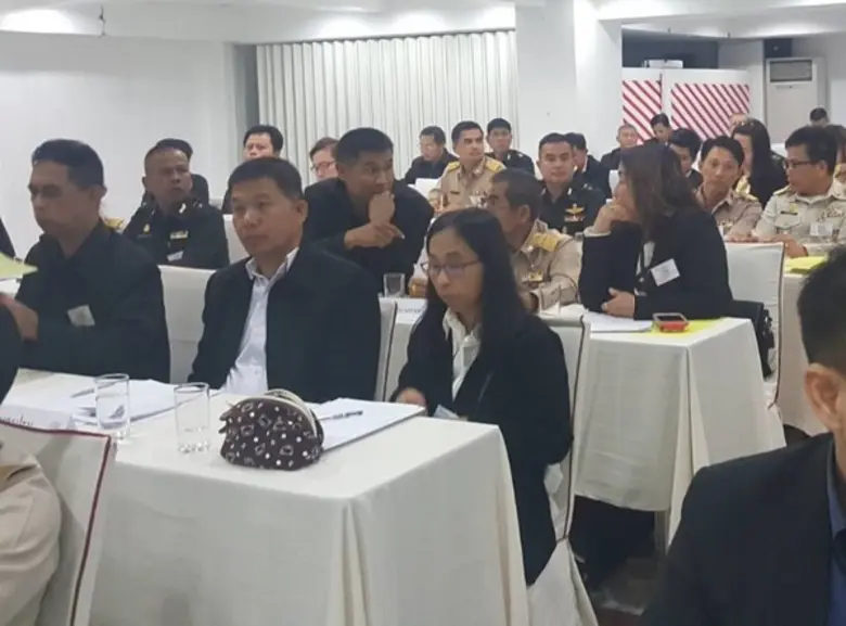 กอ.รมน.จังหวัด ช.บ. ร่วม "ประชุมเชิงปฏิบัติการเพื่อขับเคลื่อนกลไกการป้องกันและแก้ไขปัญหาด้านความมั่นคงพิเศษในพื้นที่รับผิดชอบ"