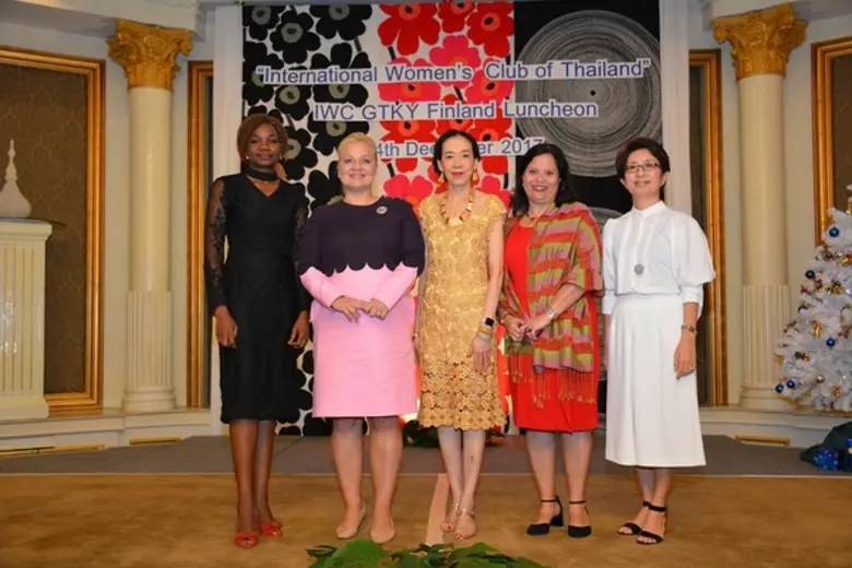 แคธลีน โพครุด ประธานชมรมสตรีนานาชาติแห่งป...