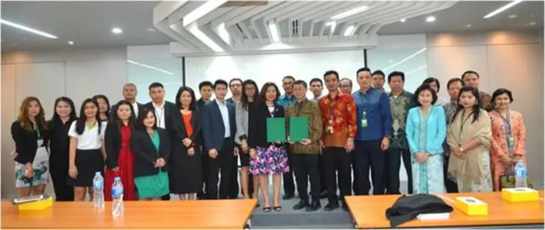 ไอแบงก์ร่วมพิธีลงนามสินเชื่อสวัสดิการพนักงาน บมจ. INET