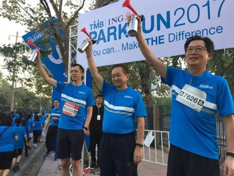 นักวิ่งกว่า 8,000 คน ร่วมวิ่งมินิมาราธอนการกุศล ทีเอ็มบี ไอเอ็นจี พาร์ครัน รายได้มอบแก่มูลนิธิเด็กโรคหัวใจฯ