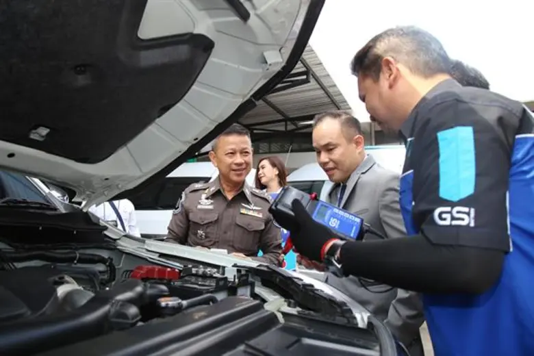 กองบังคับการตำรวจทางหลวงร่วมกับ GS Battery ประกาศ “พร้อมเป็นพลังเพื่อคุณทุกเส้นทาง ครั้งที่ 4”