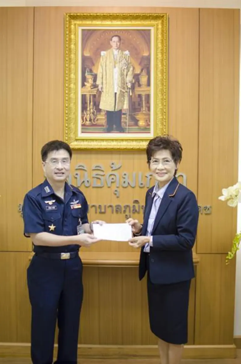 ธนาคารไทยเครดิต เพื่อรายย่อย มอบเงินบริจาคสมทบทุนช่วยเหลือผู้ป่วยยากไร้ ให้แก่ 4 สถาบันการแพทย์อันเนื่องในพระปรมาภิไธย