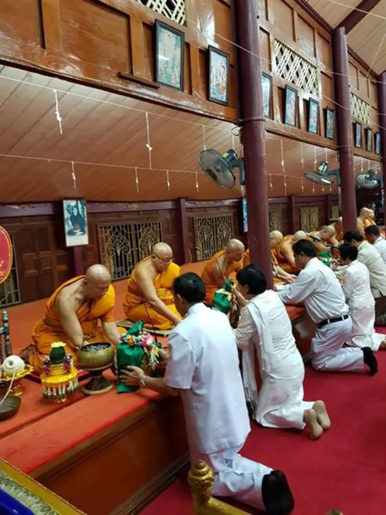 เลขาธิการ ส.ป.ก. (นายสุรจิตต์ อินทรชิต) ได้ร่วมพิธีเจริญพระพุทธมนต์และลั่นฆ้องชัยต้อนรับปีใหม่ ๒๕๖๑