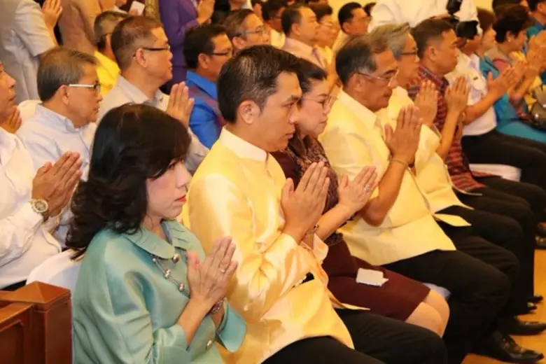 รถไฟฟ้าแอร์พอร์ต เรล ลิงก์ เข้าร่วมพิธีทำ...