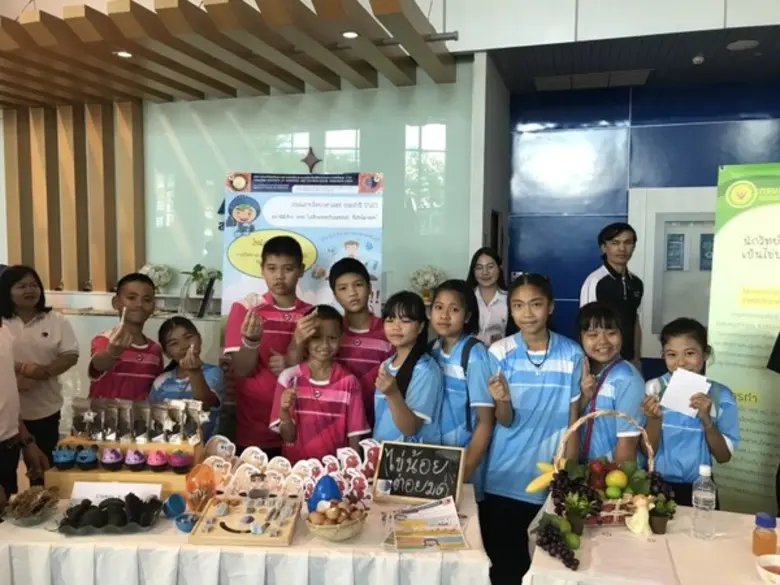 วว.โชว์กิจกรรมสถานีสีเขียว "ไข่น้อยต่อยมด" ในงานแถลงข่าวการจัดงานถนนสายวิทยาศาสตร์ ประจำปี 2561