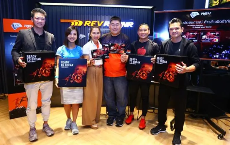 “เคทีซี” จับมือ “สปอร์ต รีโวลูชั่น” เปิดตัวบัตรเครดิต “KTC-REV” เจาะกลุ่มคนรักกีฬาและการออกกำลังกายใบแรกของไทย