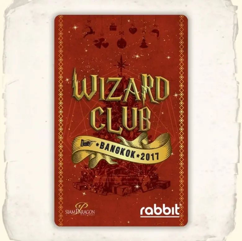 เปิดตัว “บัตรแรบบิท” สุดเก๋!! คอลเลคชั่นพิเศษ “Wizard Club Rabbit Card”