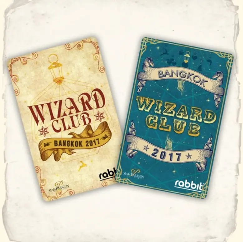 เปิดตัว “บัตรแรบบิท” สุดเก๋!! คอลเลคชั่นพิเศษ “Wizard Club Rabbit Card”