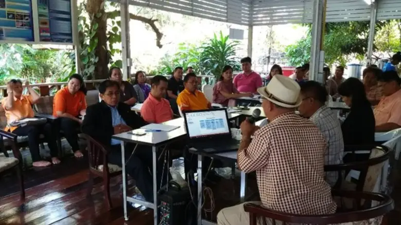 อำเภอชะอำ จังหวัดเพชรบุรี จัดประชุมศูนย์เรียนรู้การเพิ่มประสิทธิภาพการผลิตสินค้าเกษตร (ศพก.) อำเภอชะอำ เพื่อพ้ฒนาการเกษตรในพื้นที่