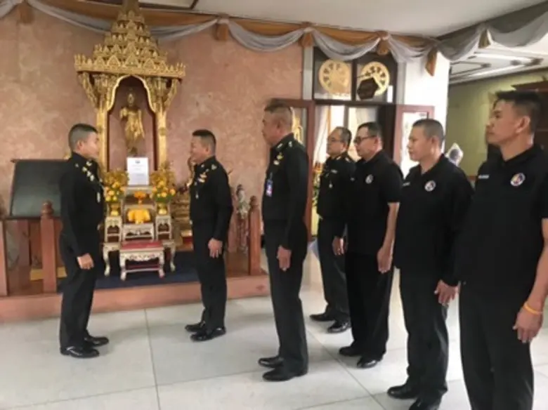 กอ.รมน.จังหวัด ช.บ. ให้การต้อนรับ พล.ต.ชานนท์ ใช้สง่า รอง ผอ.ศปป.2 กอ.รมน. และคณะ ในโอกาสมาตรวจเยี่ยม และรับฟังบรรยายสรุป