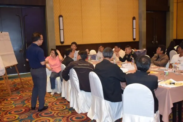 กอ.รมน.จังหวัด ช.บ. ร่วมประชุมระดมความคิดเห็นกลุ่มเฉพาะ(focus group) โครงการเขตเศรษฐกิจสีน้ำเงินของประเทศไทย(Thailand Blue Economic Zone)