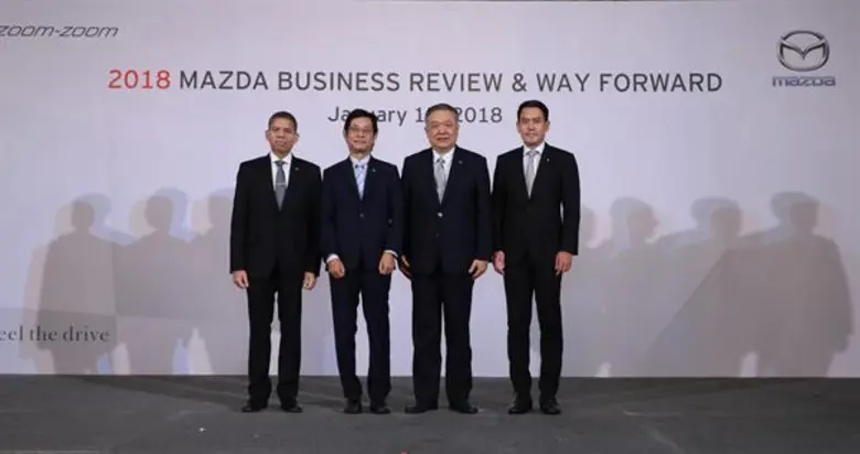 มาสด้าโตไม่หยุดยอดขายกว่า 52,000 คัน เพิ่มขึ้น 21% เผยยุทธศาสตร์ปี 61 เตรียมใส่เทคโนโลยีใหม่ในทุกรุ่น