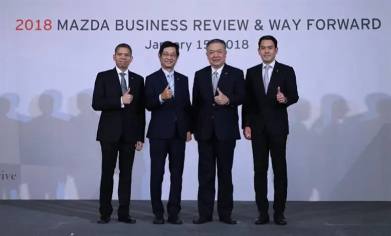 มาสด้าโตไม่หยุดยอดขายกว่า 52,000 คัน เพิ่มขึ้น 21% เผยยุทธศาสตร์ปี 61 เตรียมใส่เทคโนโลยีใหม่ในทุกรุ่น