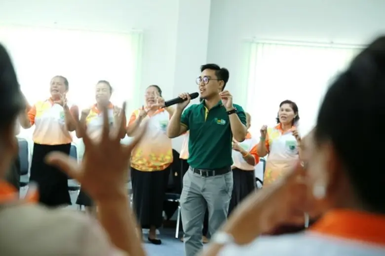 ราชภัฏโคราช จับมือ อบต.หนองจะบก บริการวิชาการสู่ชุมชน สว.วัยใส